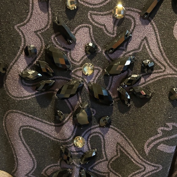 Hale Bob Dressy Tunic with bling! - Picture 5 of 12